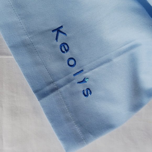 Railroad Short Sleeve Shirt Keolis Commuter Rail Mens Blue Poplin NWT L Large - Picture 6 of 6